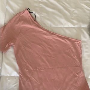 light pink bodysuit